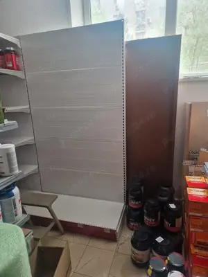 Rafturi metalice gri antracit 