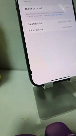 iPhone 15 Pro MAX 5G 256GB  Baterie:94% Pre  fix! - imagine 2