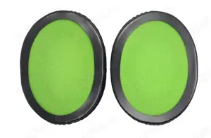 Set 2 bureti de schimb pentru casti HyperX Verde, Catifea - imagine 2