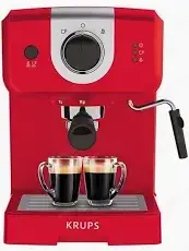 Vand Espressor KRUPS Pump XP320530, 1.5l, 15 bar, rosu 