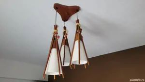 Vand lustra cu 3 abajururi