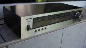 Tuner TOSHIBA ST-225,radio receptor deck analog,vintage 1978 Japan - imagine 2