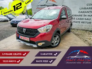 Dacia Dokker Stepway, Benzina, Livrare gratis. Garantie 12 luni . Buy back . Test drive. Rate fixe .