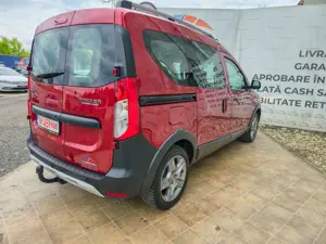 Dacia Dokker Stepway, Benzina, Livrare gratis. Garantie 12 luni . Buy back . Test drive. Rate fixe . - imagine 4