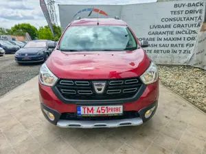 Dacia Dokker Stepway, Benzina, Livrare gratis. Garantie 12 luni . Buy back . Test drive. Rate fixe . - imagine 3