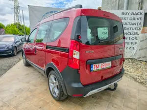 Dacia Dokker Stepway, Benzina, Livrare gratis. Garantie 12 luni . Buy back . Test drive. Rate fixe . - imagine 5