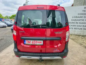 Dacia Dokker Stepway, Benzina, Livrare gratis. Garantie 12 luni . Buy back . Test drive. Rate fixe . - imagine 6