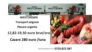 Abatorul Westcrown angajeaza personal