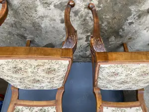 Scaune lemn masiv- stil Chippendale