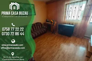 Apartament cu 2 camere   comuna Stalpu   BZ   mobilat si utilat   Pret: 26.500 usor neg 