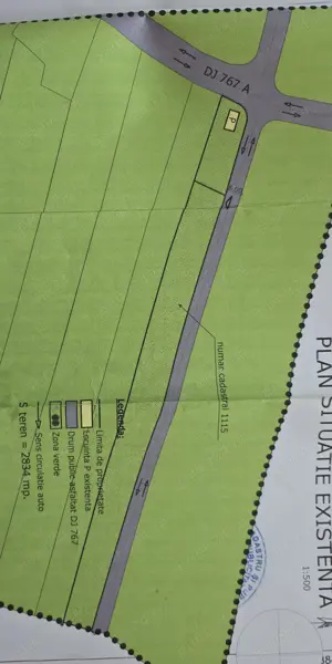 Vand CLADIRE in constructie cu teren 2834 mp cu  fundatie de lung de  49.54 in loc Fegernic nr 220  - imagine 2