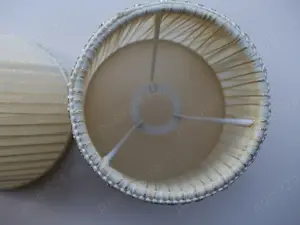 Abajur din panza aplica candelabru lampadar lustra fasung mic E14 - imagine 4