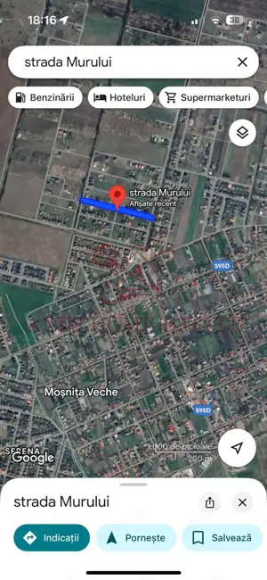 Teren intravilan 641 mp, deschidere 21 m - Mosnita - imagine 5