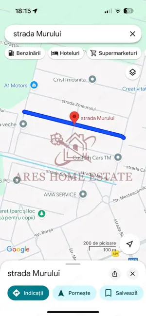 Teren intravilan 641 mp, deschidere 21 m - Mosnita - imagine 4