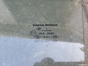Geam ușă stânga față Dacia Logan 2006 - imagine 2