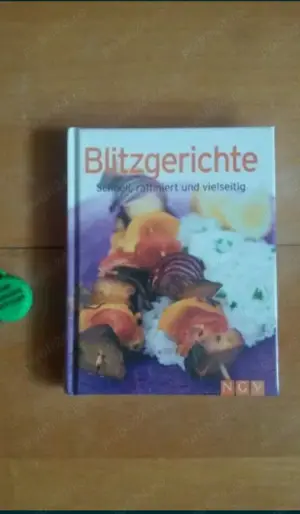 Donez carte culinara   de bucate   de gastronomie "Blitzgerichte"