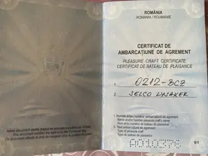 Vând barca vintage (miniyaht), an fabricație 1962, motor Volvo penta 105 AQ, in stare de functionare - imagine 3