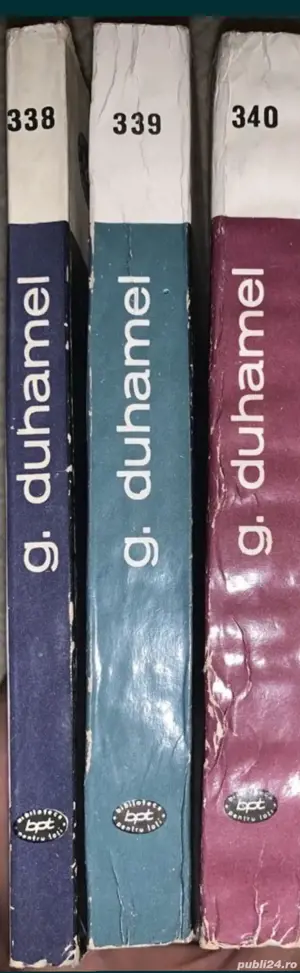 Viata si aventurile lui Salavin, vol. 1,2, 3, de Georges Duhamel, 1966 - imagine 3