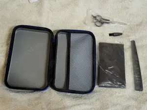 SET Philips tuns ras- Husa,foarfeca,pelerina,pieptene,periuta curatare - imagine 3