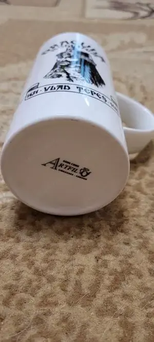 Cana portelan Dracula suvenir colectie-25 LEI - imagine 2