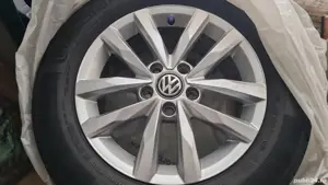 set 4 jante complete cu anvelope Continental noi 