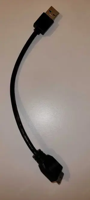 Cablu usb3.0 scurt 21 pini SamsungGalaxy S5,SM-G900 Note 3,N9005-15LEI - imagine 5