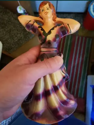 SET 2 Statuete Dansatoare flamenco latino inaltime 22cm -50 LEI - imagine 3