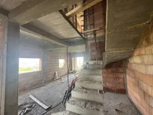 Duplex Sacalaz P+E,4Camere,3 Bai,Proiect Modern - imagine 7