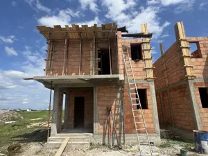 Duplex Sacalaz P+E,4Camere,3 Bai,Proiect Modern - imagine 4