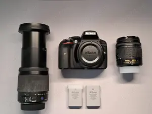 Kit Nikon D5300 + 18-55 +Sigma 18-300