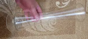 SET Vaza +Pahar Lung, sticla- 15 LEI