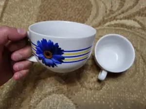 SET 2 Căni Lapte (Mică și Mare)- 15 LEi