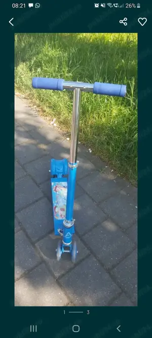 Trotineta  copii  cu roti duble