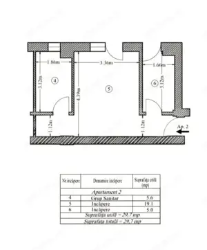 Grsoniera de vanzare, 26 mp, zona Centrala - imagine 10