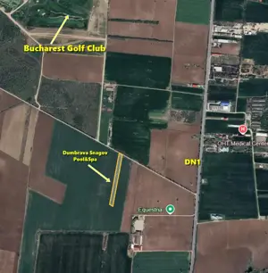 Lot de casa lângă DN1, Tâncăbești Snagov, intrarea Bucharest Golf Club - imagine 3