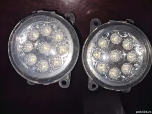 set proiectoare led pt Dacia Lodgy Sandero Logan - imagine 2