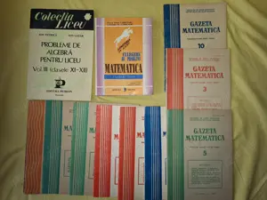 Culegeri de matematica, 5-8, liceu, gazeta matematica - imagine 4