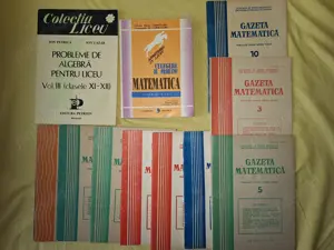 Culegeri de matematica, 5-8, liceu, gazeta matematica - imagine 3