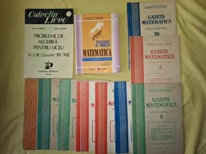 Culegeri de matematica, 5-8, liceu, gazeta matematica - imagine 2