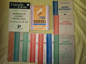 Culegeri de matematica, 5-8, liceu, gazeta matematica - imagine 5