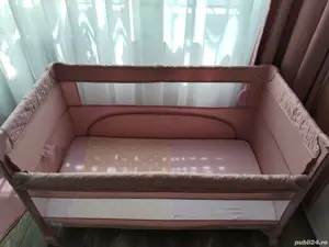 Patut pliabil cu laterala culisanta, Lorelli Up and Down + saltea