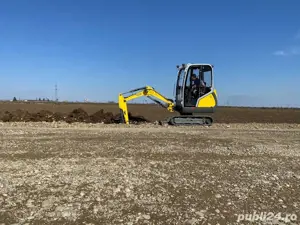De inchiriat Miniexcavator, diverse lucrari.