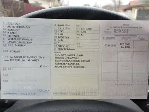 Renaul Fluence cu Gpl - imagine 7