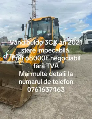 Vând buldoexcavator JCB 3CX