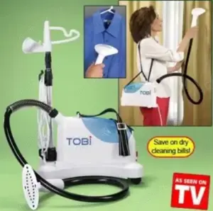 Aparat Profesional de Călcat cu Abur,Stativ  Roti cu Suport Umeraș - imagine 2