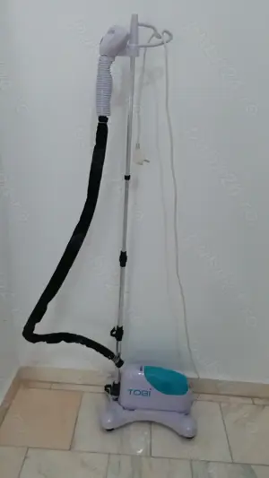 Aparat Profesional de Călcat cu Abur,Stativ  Roti cu Suport Umeraș - imagine 3