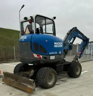 Vindem EXCAVATOR compact pe roți produs de Wacker Neuson, modelul 6503 - imagine 2