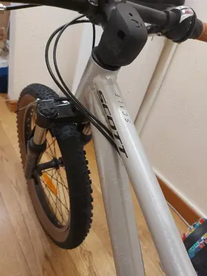 Bicicleta copii SCOTT Scale 20 Raw Alloy - imagine 2