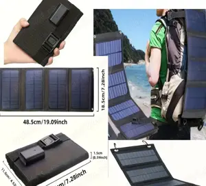 panou solar portabil powerbank panou solar camping telefon