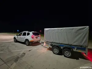 Remorca 750 KG inchiriez transport MOTO